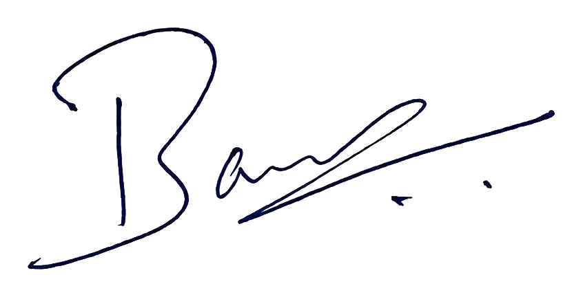 Bawa's signature