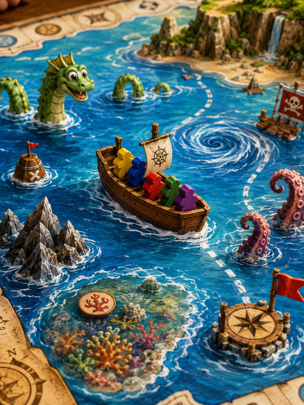 Cooperative — a shelf of the board games we love