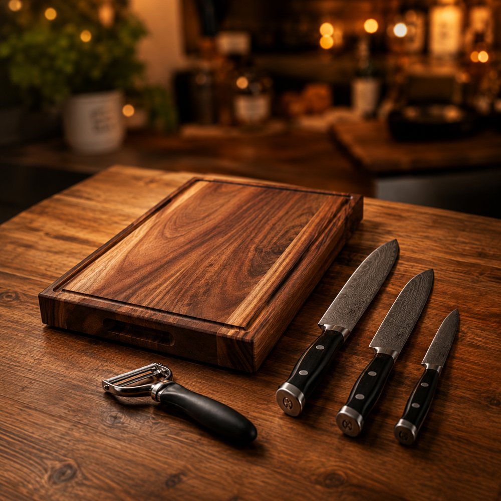 Knives and Cutting — a shelf of the kitchen things we love