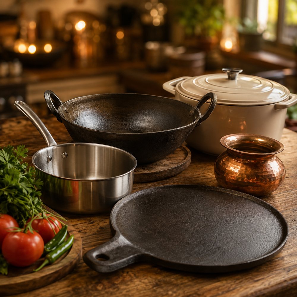 Pots and Pans — a shelf of the kitchen things we love