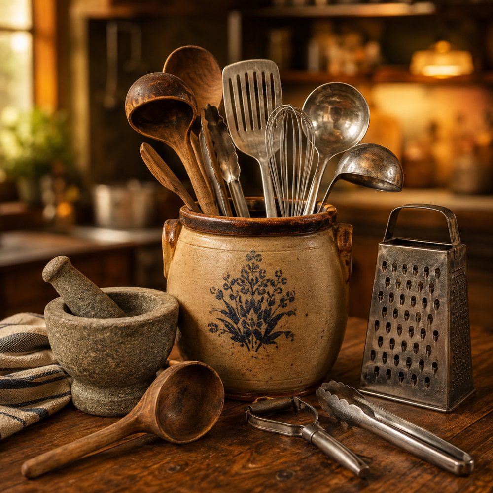 Tools and Gadgets — a shelf of the kitchen things we love